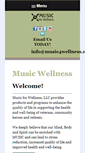 Mobile Screenshot of music4wellness.net